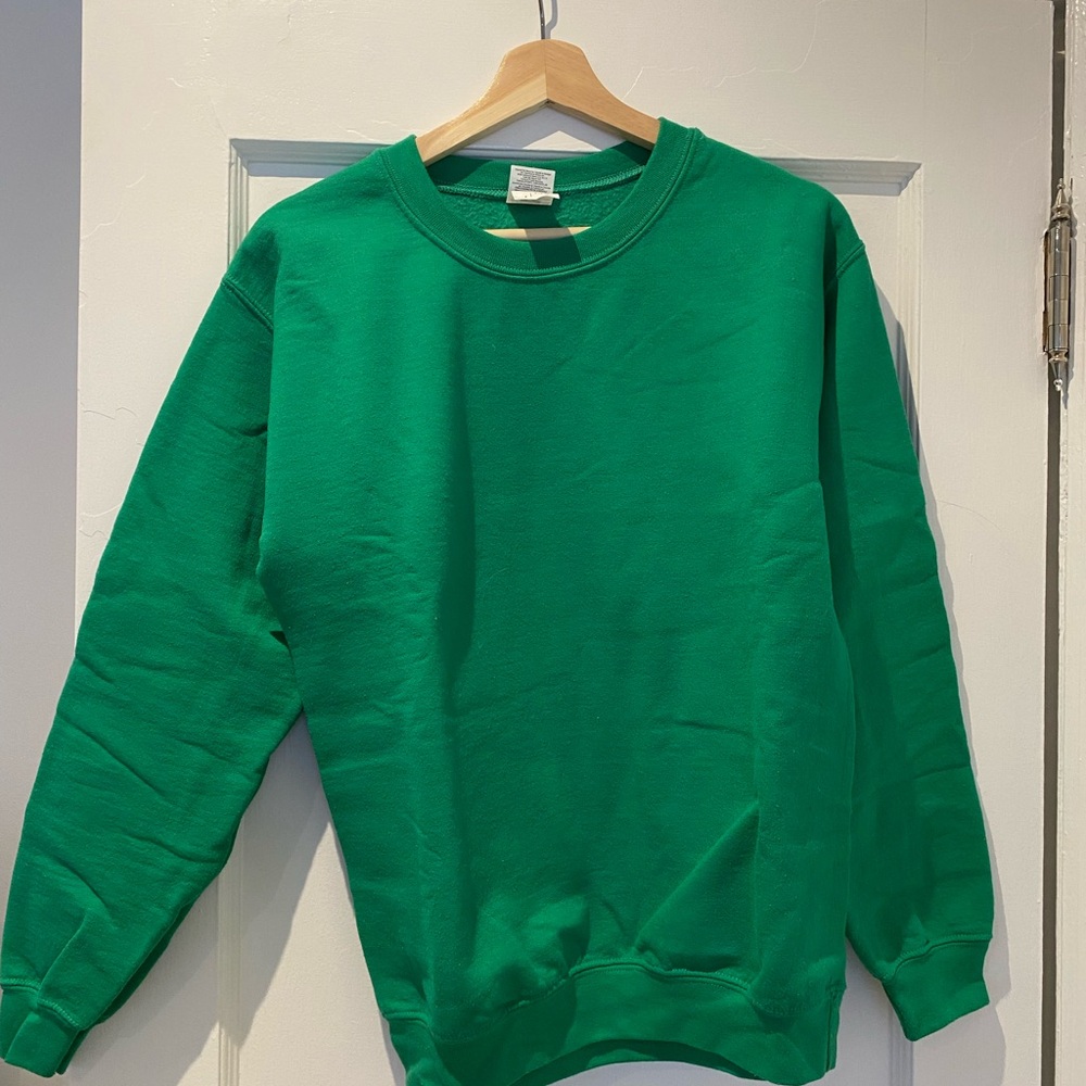 Green Crewneck Sweater